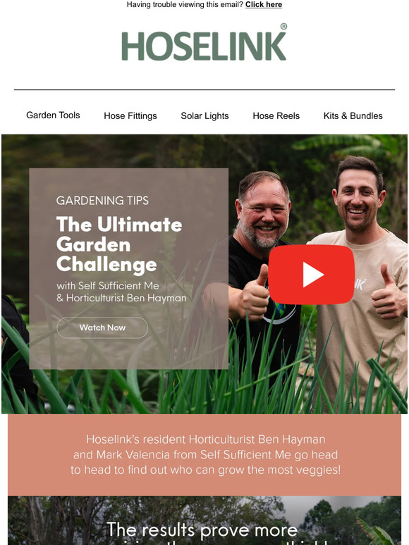 WATCH the Ultimate Garden Challenge 🏆