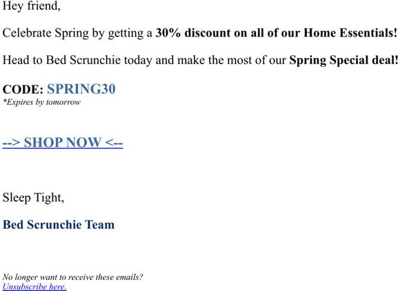 Spring Special Sale is still happening!