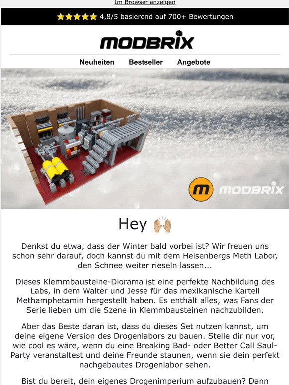 Modbrix Lego Modbrix: ️ Bau Dein Meth-Labor | Milled
