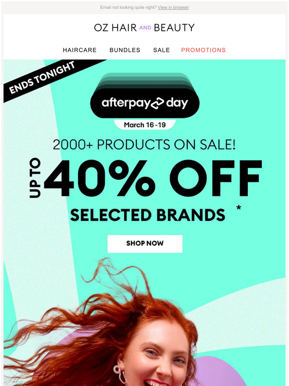 Up To 40% Off Ends Tonight! 💥