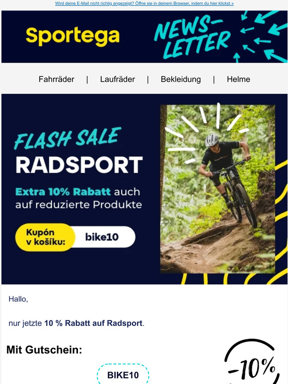 ⏳ Endet bald! Radsport-Flash-Sale