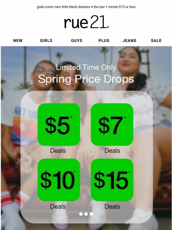 🌻 $5 DEALS + new spring drops inside​