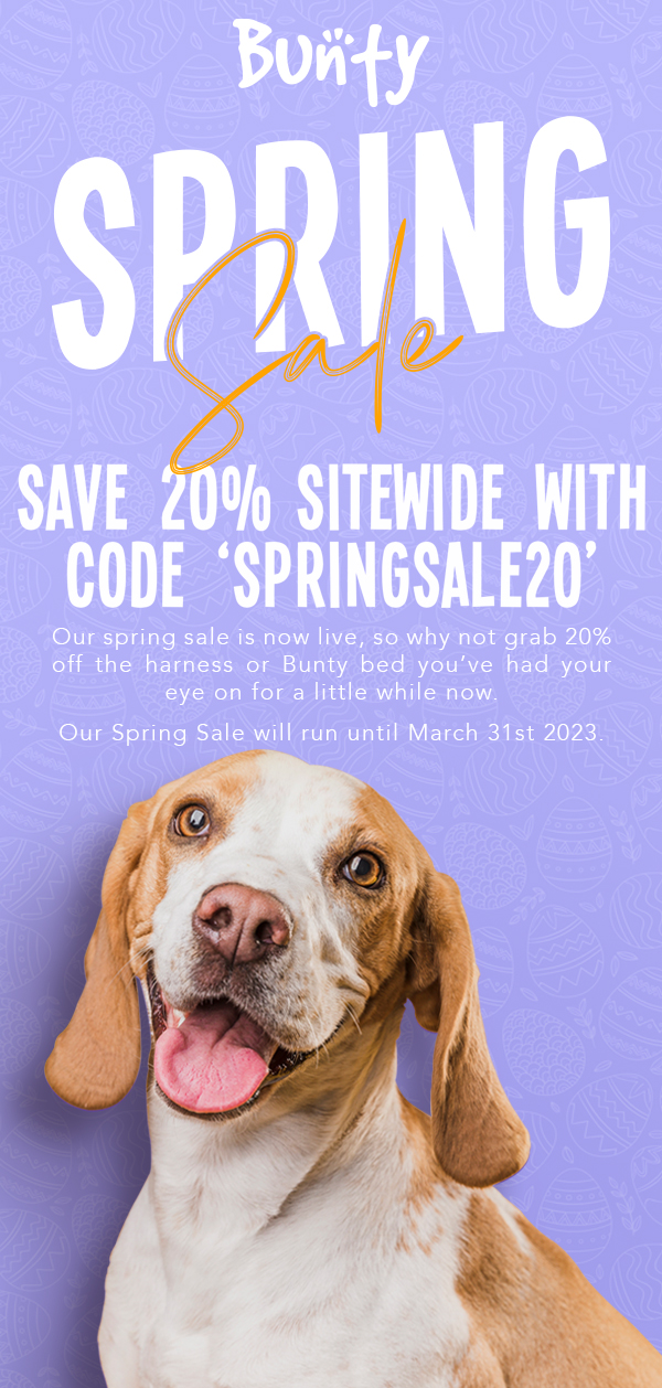 Bunty Pet Products Our Spring Sale is now live. 🐶💙 Milled