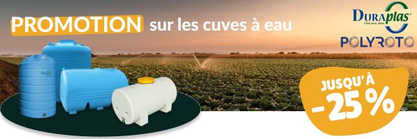 promotion cuves à eau