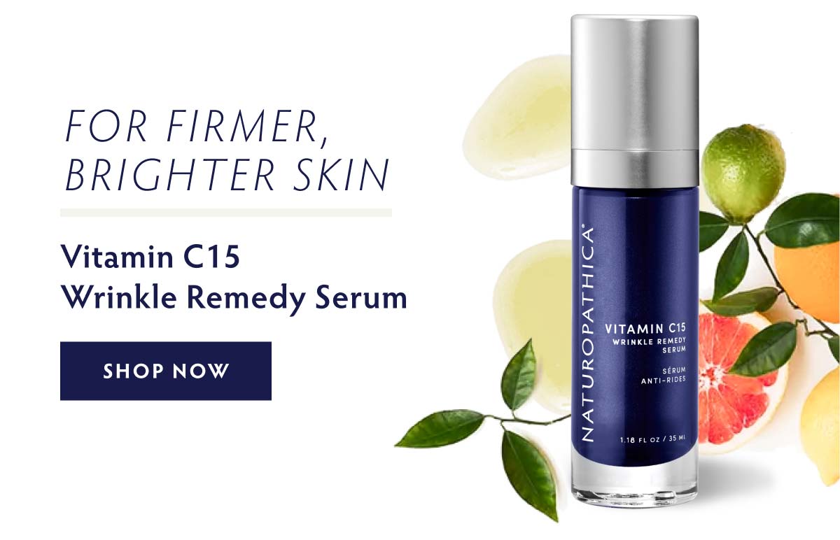For Firmer, Brighter Skin: Vitamin C15 Wrinkle Remedy Serum