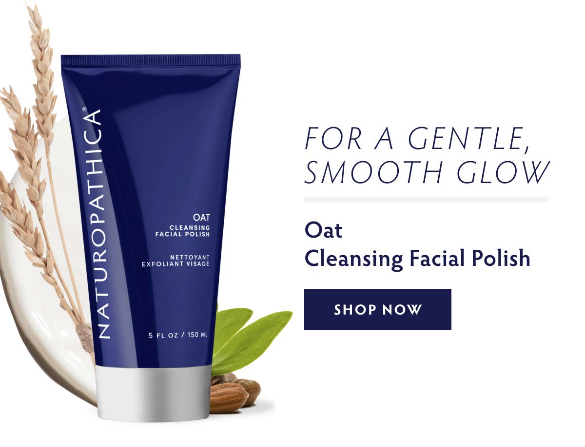 For a Gentle, Smooth Glow: Oat Cleansing Facial Polish