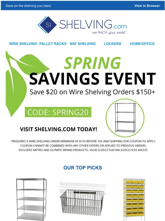 Spring Is Here And So Is This Sale!
