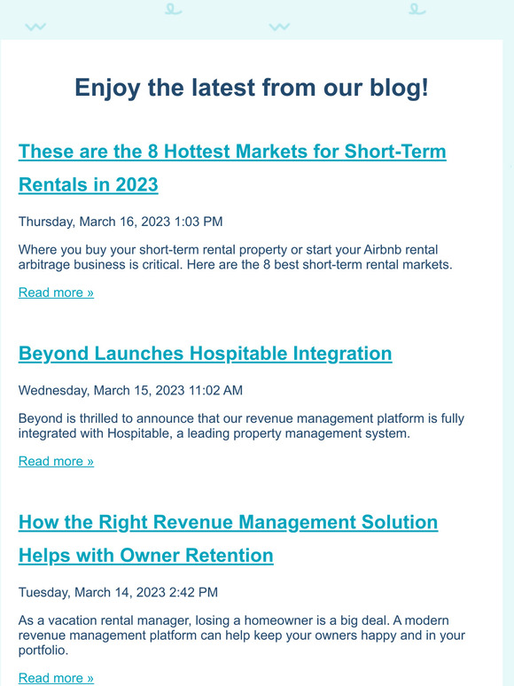 Beyond These are the 8 Hottest Markets for ShortTerm Rentals in 2023