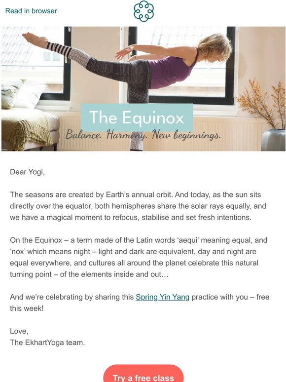 The Equinox ☀️