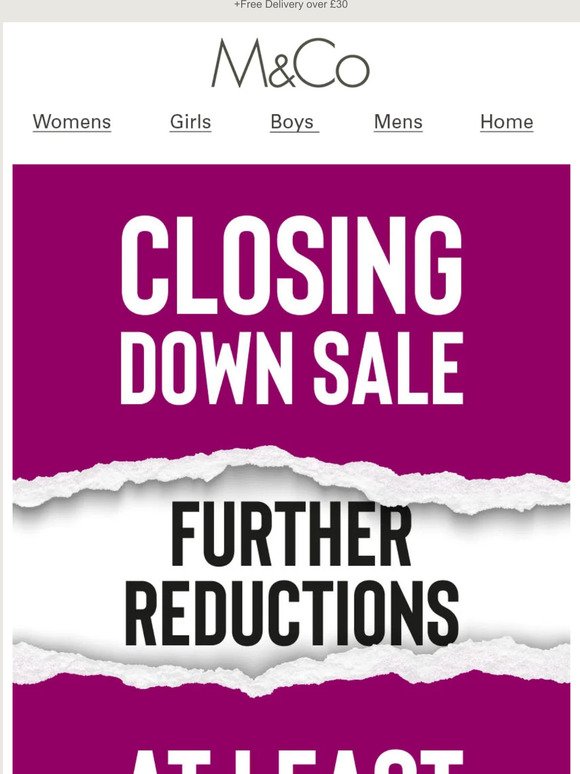 At least 50% off* everything* | Closing down sale!