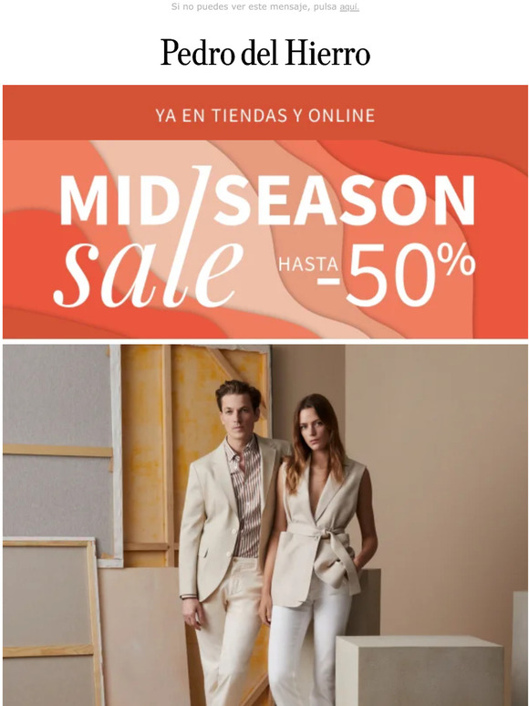MID SEASON SALE hasta -50% | ¡Ya en tiendas y online!