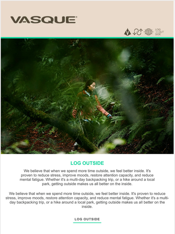 Log Outside ------>