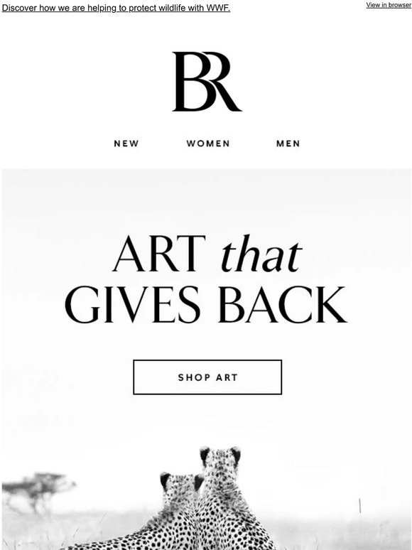 BR Art + WWF: Supporting Conservation Efforts