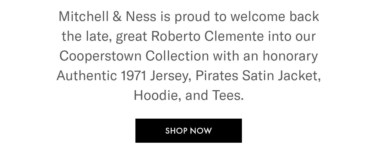 Mitchell & Ness: Roberto Clemente