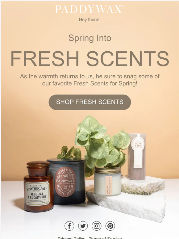 Paddywax 🍃Spring Into Fresh Scents 🍃 Milled