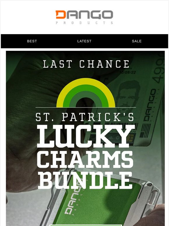 🚨 Last chance to snag our St. Patrick's Day Bundle! There's a pot of gold at the end of this rainbow 🌈