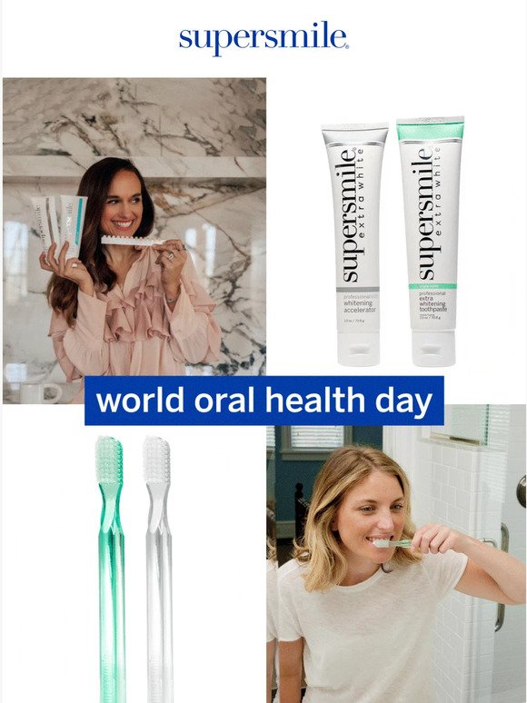 Smile for World Oral Health Day!