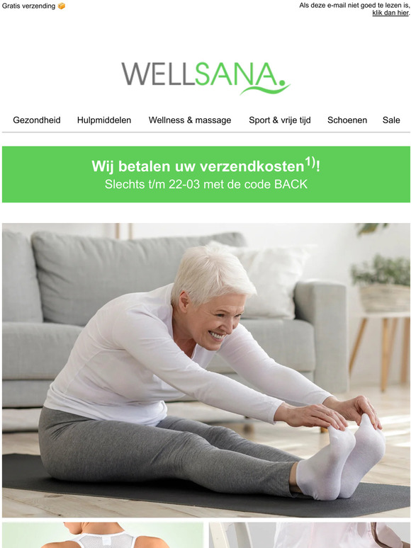 ❤️ Uit liefde voor uw rug, beste klant