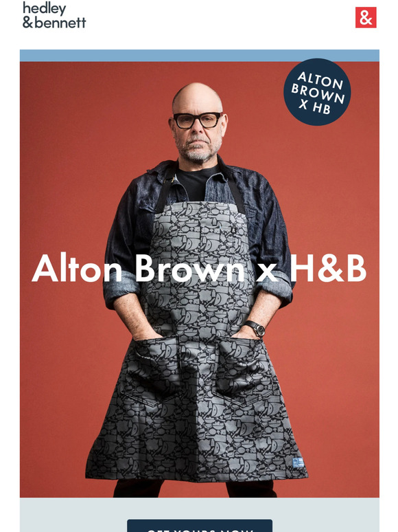 Alton Brown x Hedley & Bennett