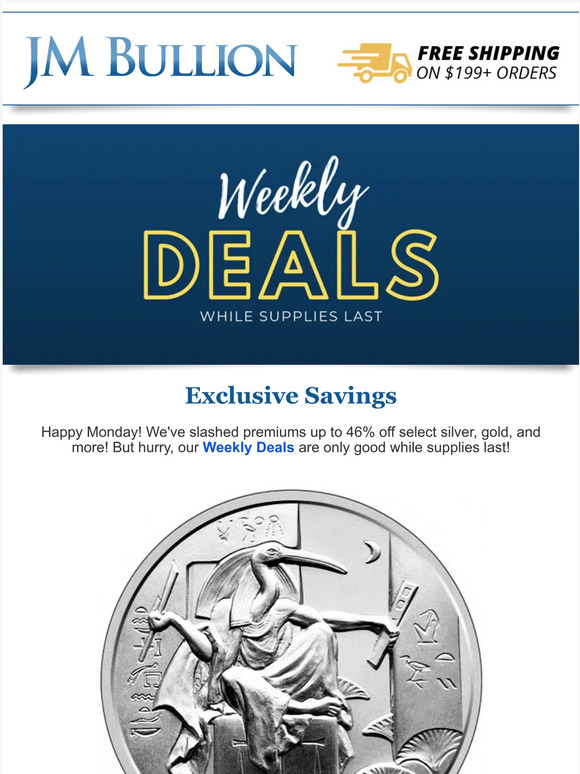 🚨 Weekly Deals Are Live!
