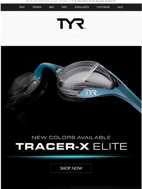 TYR Sport: The Tracer-X Elite Goggles: New Colors Available Today | Milled