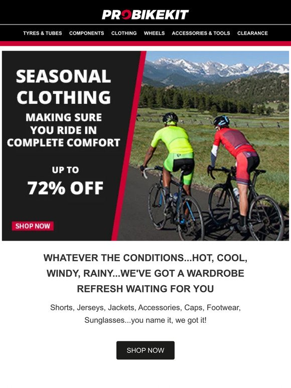 ALL OUR LATEST CLOTHING DEALS