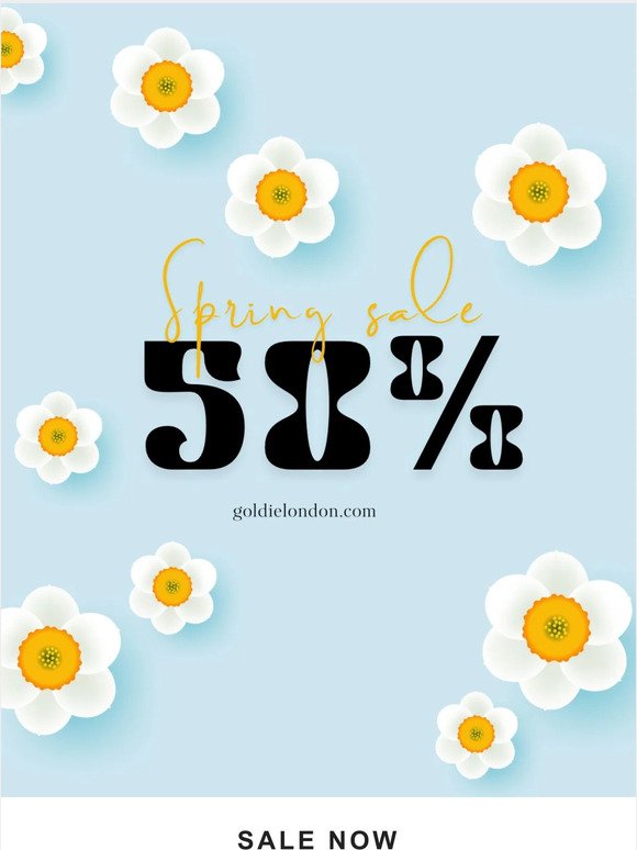Goldie London Sale! Get 50% off  💕