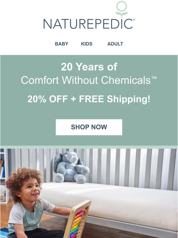 Our 20th Anniversary 🤝 20% OFF Sitewide