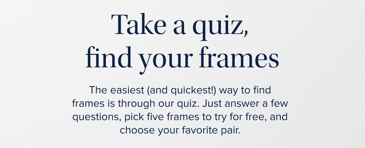 find your frames