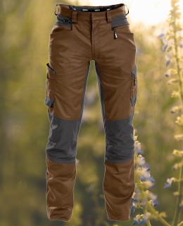 Pantalon Dassy HELIX marron