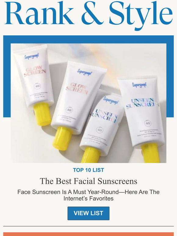 Rank & Style ANTIAGING ESSENTIAL the best facial sunscreens ranked Milled