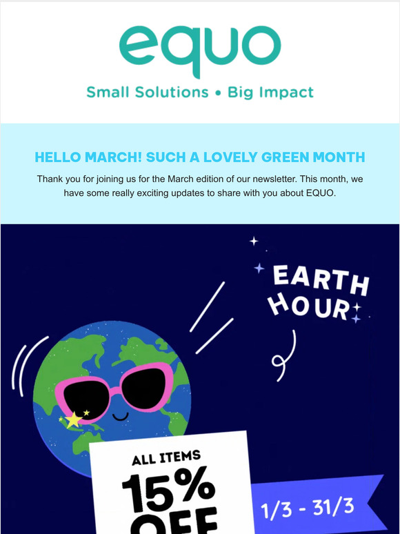 EQUO welcomes green March with freshly fantastic news and treats