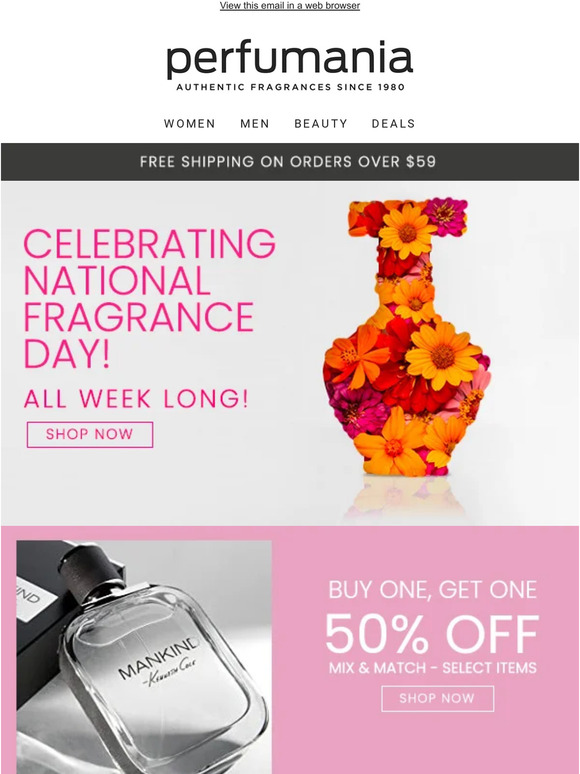 National Fragrance Day Deals - Shop Now & Save!