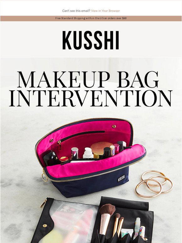 Makeup bag intervention for Spring events✨