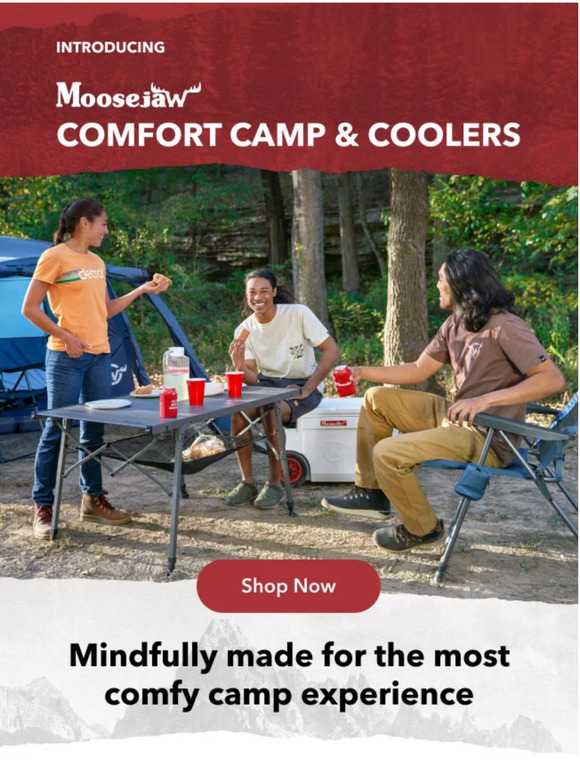 Moosejaw NEW Moosejaw Comfort Camp Collection is HERE. Milled
