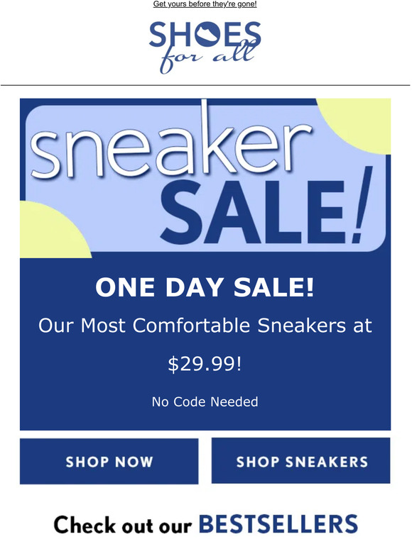 👟TODAY ONLY: $29.99 Bestselling Sneaker