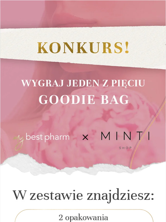 ☛ Konkurs MyBestPharm x MINTI SHOP ☚