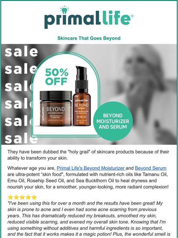 The Holy Grail Of Skincare...50% off! 👈