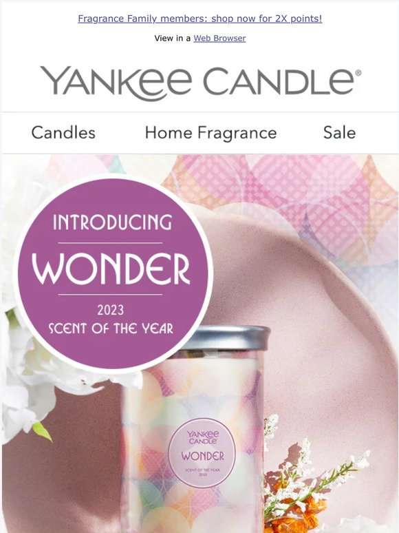 Yankee Candle Company It's here our 2023 Scent of the Year! Milled