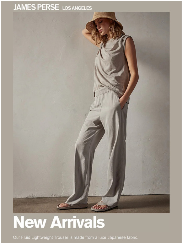 James Perse: New Arrivals | Milled