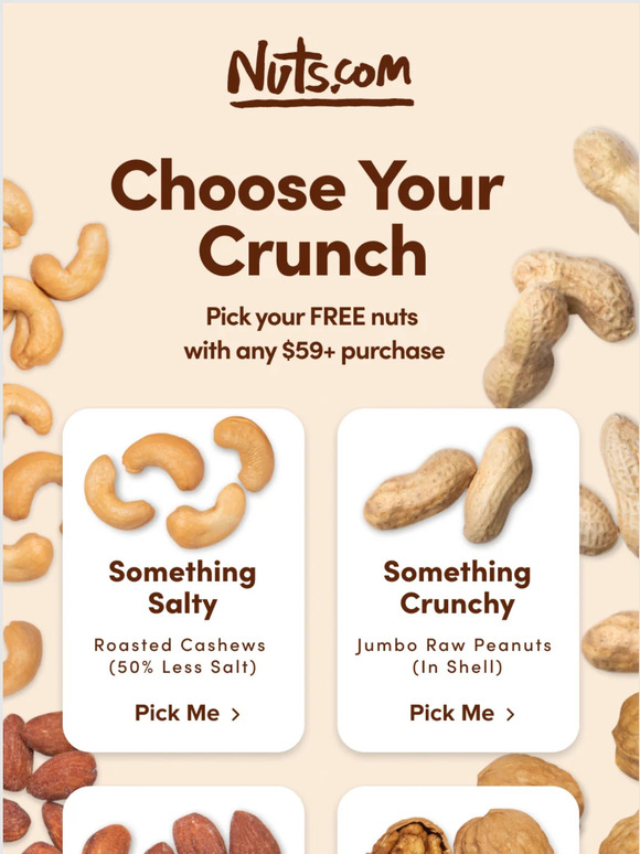 What’s Your Favorite Nut? Milled