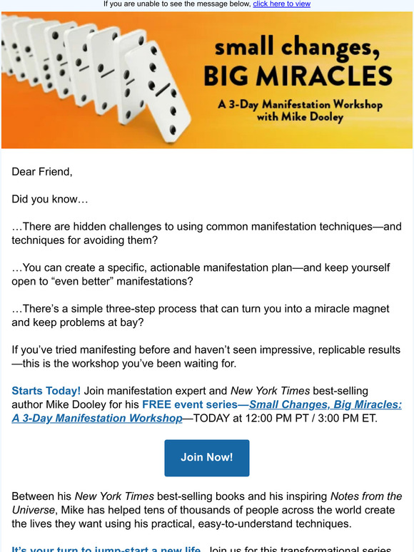 Hay House, Inc. This Free Manifesting Event Starts Today! Milled