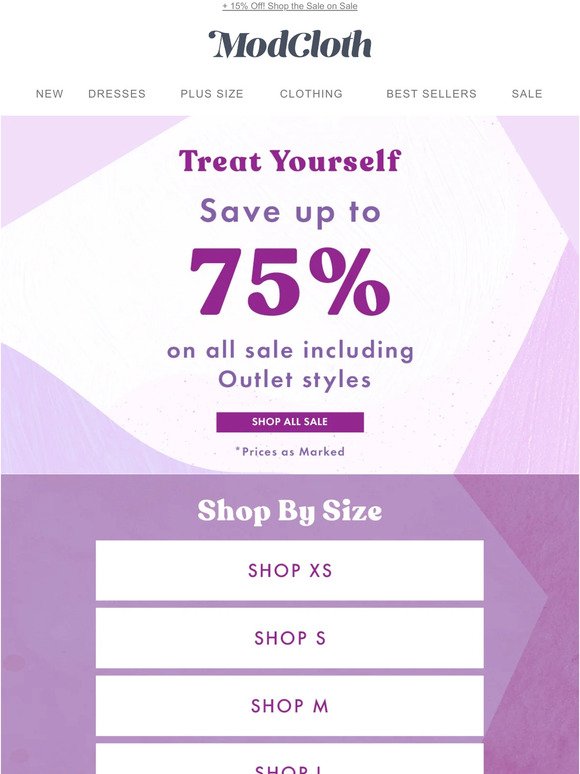 ⭐️ Good News! SAVE Up to 75% In Your Size! ⭐️