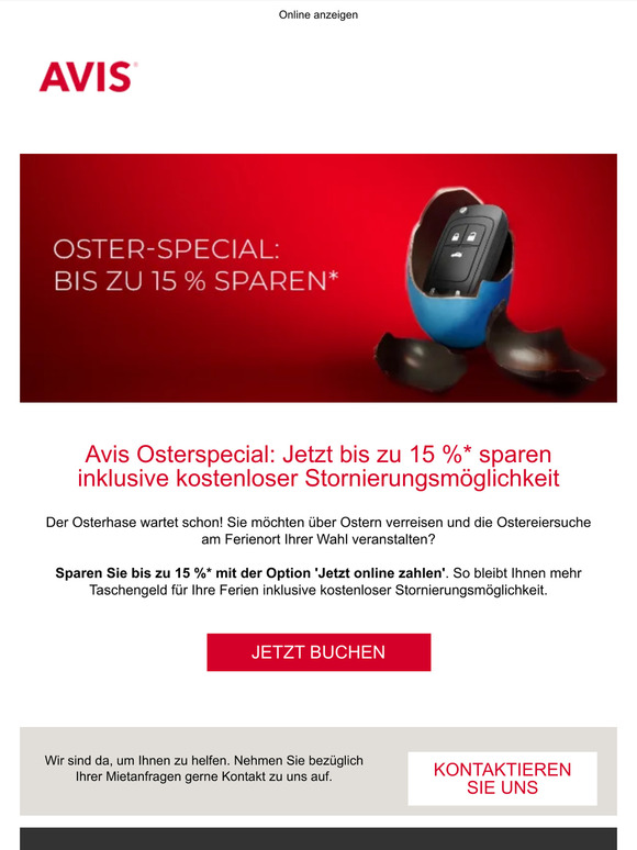 Mietwagen buchen und bis zu 15 %* sparen