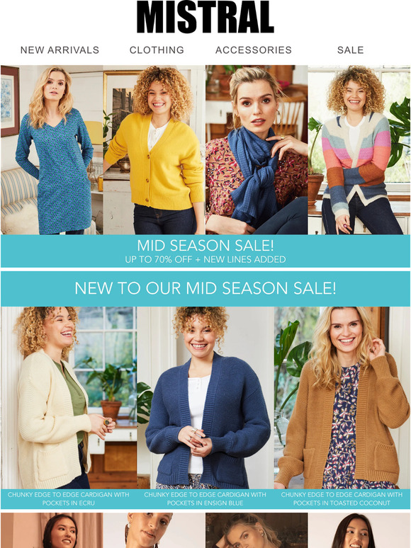 New Lines Added To Our Mid Season Sale❗
