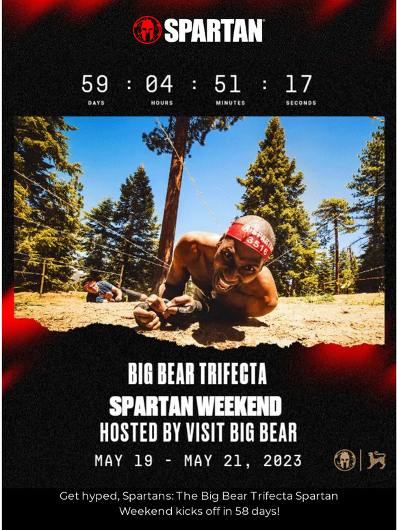 spartan The Big Bear Spartan Race is waiting! Milled