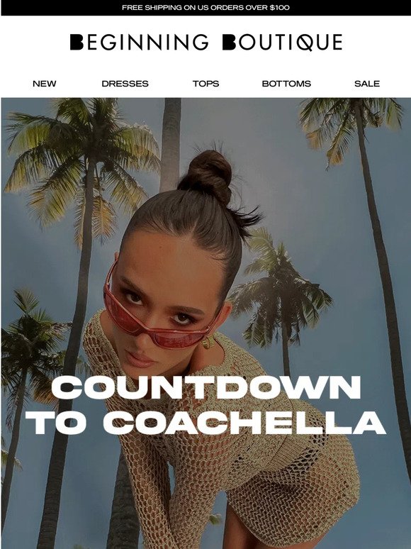 Countdown to Coachella Starts NOW  🔥⏰