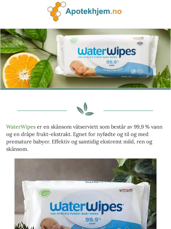 Effektiv og samtidig ekstremt mild, ren og skånsom.
