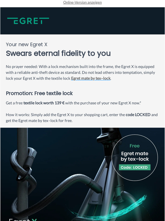 Swears eternal fidelity to you