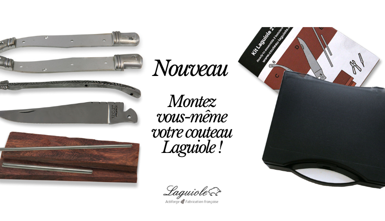 Nouveau, montez vous même votre couteau Laguiole